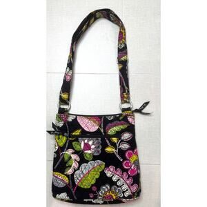 Vera Bradley "Moon Blooms"Hipster Cross -Body Messenger Bag